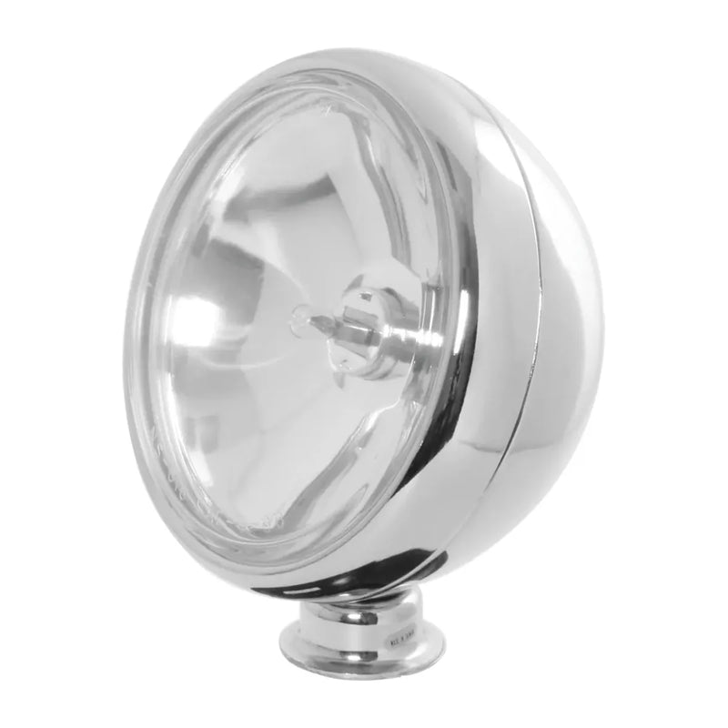 Chrome Plated 6â€³ Utility Halogen Light #80415 Light Gray