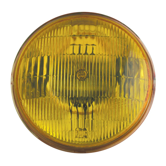 Dark Goldenrod 80419 Round Sealed Beam Headlight (AMBER) #80419