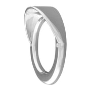 #80477 Grommet Cover w/ Visor for 4â€³ Round Light grommet Dark Gray