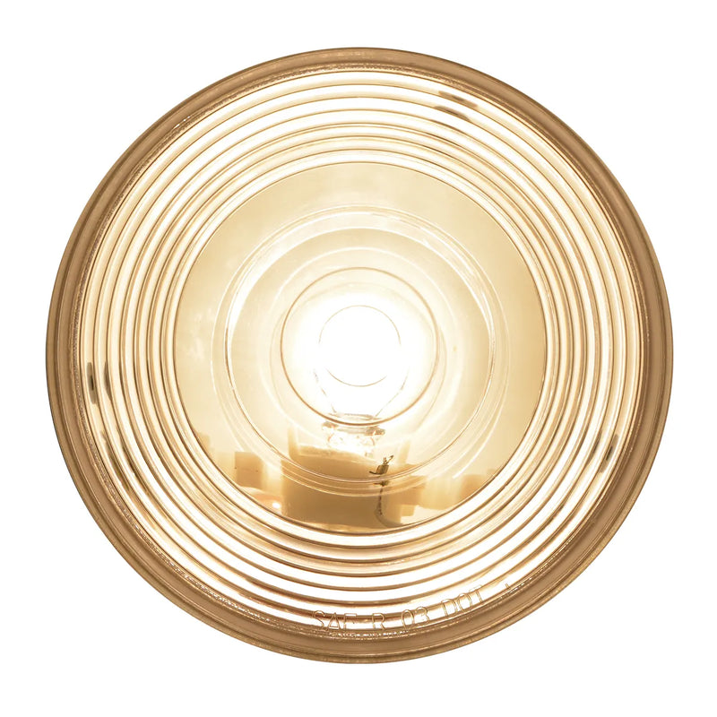 4" CLEAR INCANDESCENT SEALED LIGHT 4" ROUND Bisque