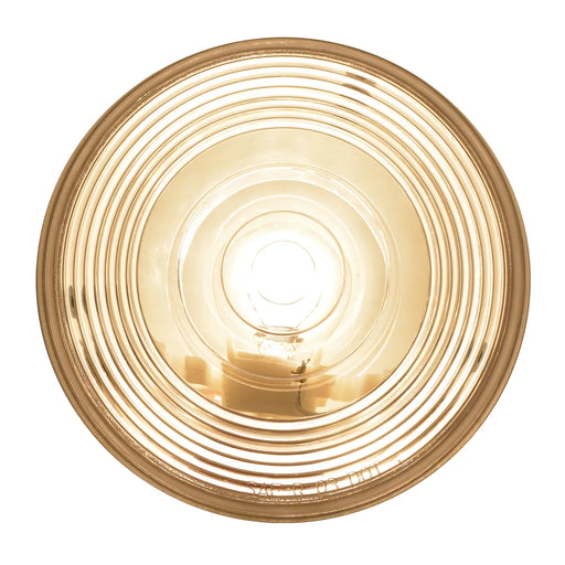 Bisque 4" CLEAR INCANDESCENT SEALED LIGHT 4" ROUND