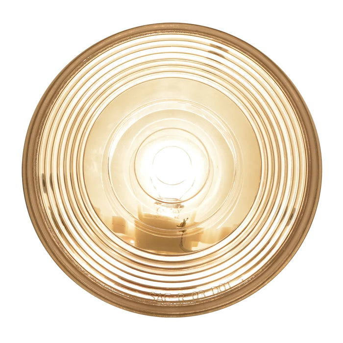 Bisque 4" CLEAR INCANDESCENT SEALED LIGHT 4" ROUND