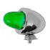#80481 Bullet Shape Marker Light with Glass Lens bullet light green Gray
