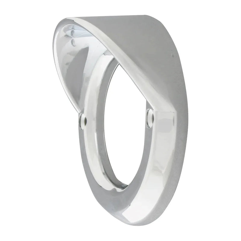 #80716 Grommet Cover w/ Visor for 2.5â€³ Round Light Bezel Dark Gray