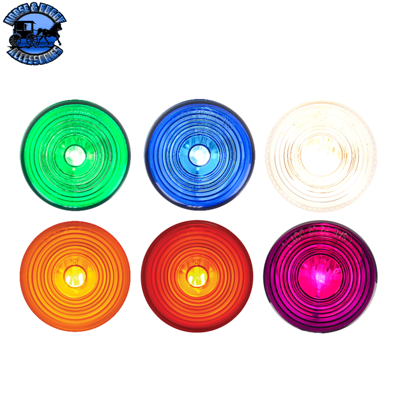 2" Sealed Marker Light, LIGHT ONLY (CHOOSE COLOR)