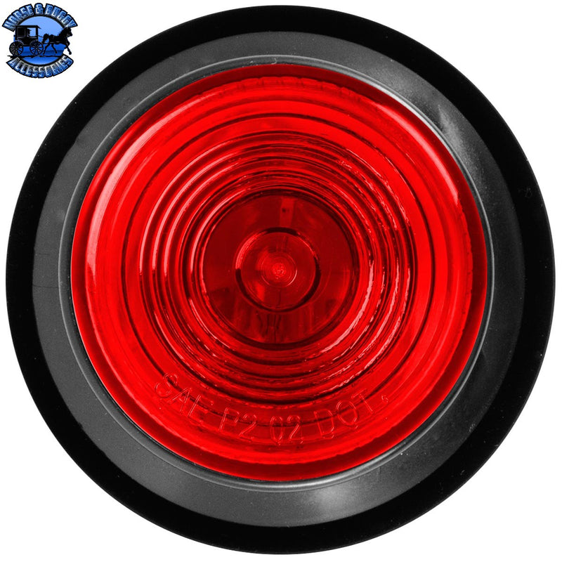 LUZ DE BALIZAMIENTO ROJA DE 2" CON OJAL Y COLA