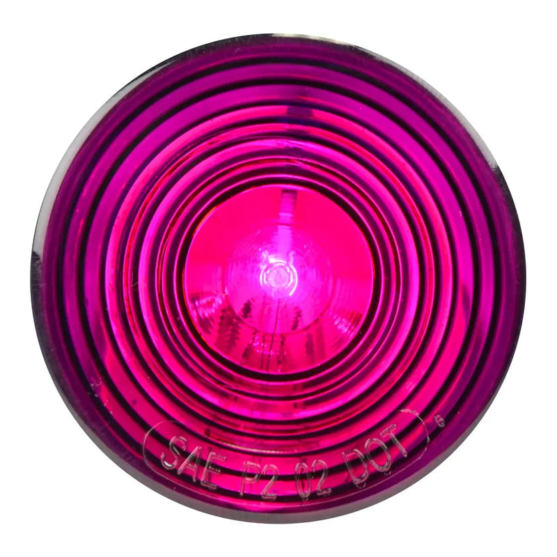 2" Sealed Marker Light (CHOOSE COLOR) PURPLE Medium Violet Red