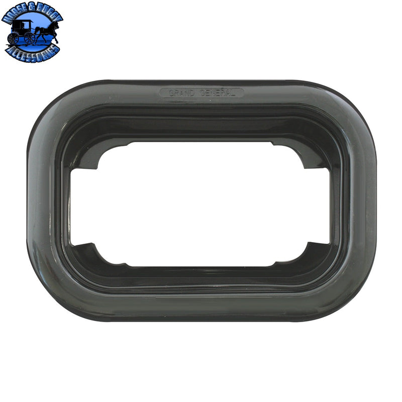 80781BP RECT. BLACK GROMMET, BULK