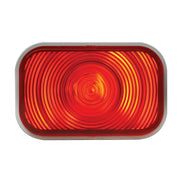 CR PANEL W/RECT. PEARL R/C LED 2 LIC. FRAME & CR. RIM W/VISOR Firebrick