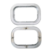 #80797 Flange Mount Bezel with Hidden Studs for 5.25″ Large Rectangular Light Light Gray