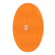 80821 3-1/4" AMBER CENTER MOUNT REFLECTOR Dark Orange