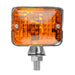 Chocolate Rod Pedestal Light (choose color & function) amber (single functiion)