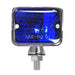 Dark Slate Gray Rod Pedestal Light (choose color & function) blue (single function),blue (dual function)