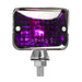 Dark Slate Gray Rod Pedestal Light (choose color & function) purple (single function),purple (dual function)