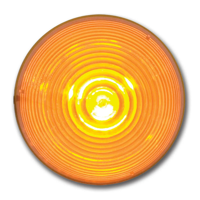 Goldenrod 2″ & 2-1/2″ Beehive Sealed Marker Light (choose color) 2" BEEHIVE amber w/grommet & pigtail,red w/grommet & pigtail,clear w/grommet & pigtail,purple w/grommet & pigtail