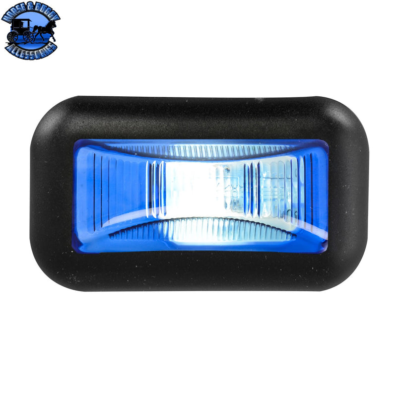 Small Rectangular Single Bulb Sealed Marker Light (CHOOSE COLOR AND STYLE)