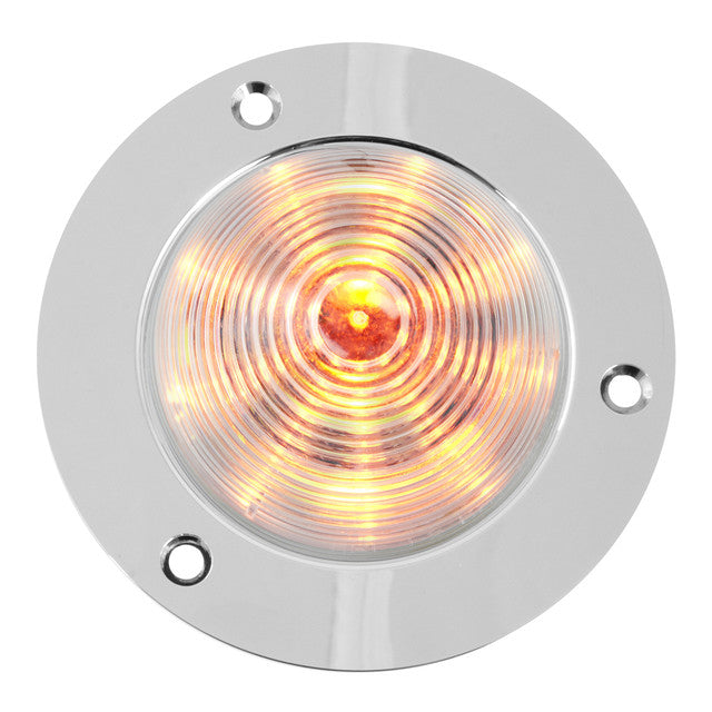 81245 2-1/2" Beehive LED Light Amber/Clear