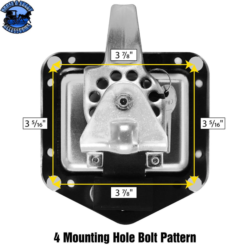 81469 SS T-LOCK ASSEMBLY FOR TOOLBOX (2 KEYS)