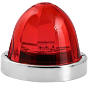 Super Star (Plastic lens) Watermelon Surface Mount LED Sealed Light With Bezel (CHOOSE COLOR) watermelon glass lens red/red Firebrick