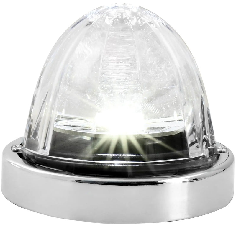 Super Star (Plastic lens) Watermelon Surface Mount LED Sealed Light With Bezel (CHOOSE COLOR) watermelon glass lens white/clear Light Gray