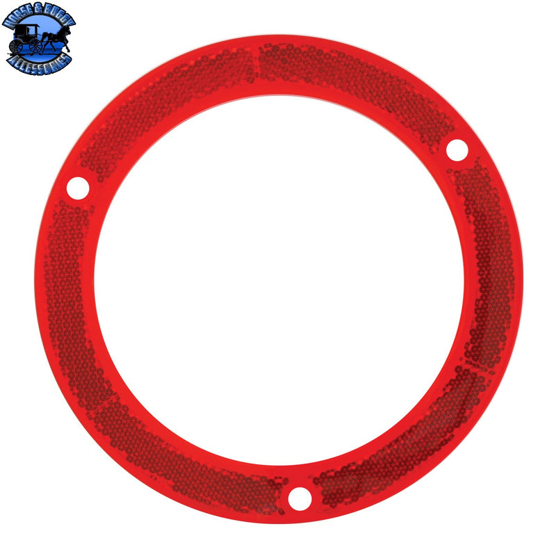 81635SP 4" RED REFLECTORIZED RING FOR GG FLANGE MOUNT RIM