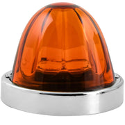 Super Star Watermelon (Glass Lens) Surface Mount LED Sealed Light With Bezel (CHOOSE COLOR) watermelon glass lens amber/dark amber Chocolate