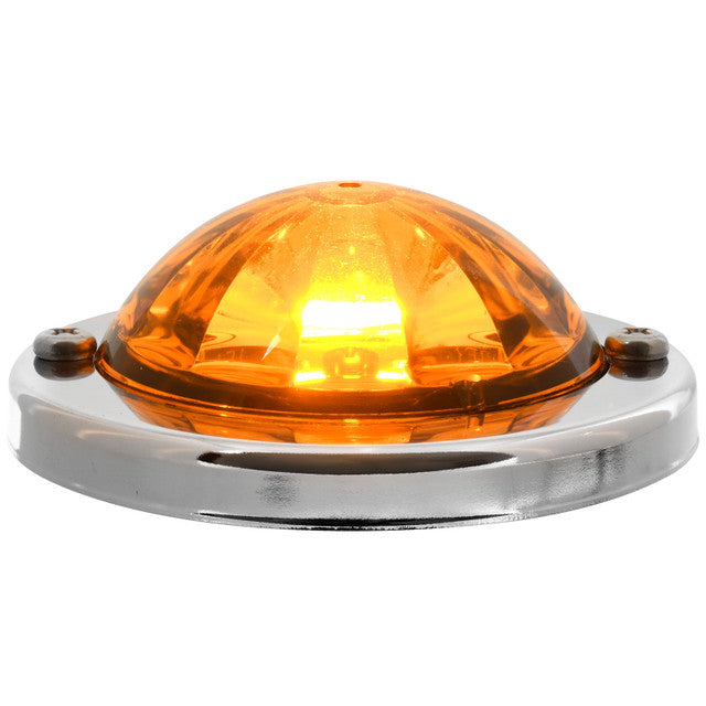 Mini Super Star Watermelon LED Sealed Light with Stainless Steel Bezel (Choose Color)
