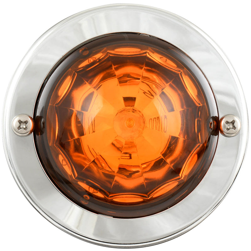 Mini Super Star Watermelon LED Sealed Light with Stainless Steel Bezel (Choose Color)