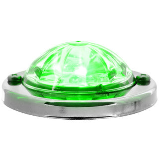 Mini Super Star Watermelon LED Sealed Light with Stainless Steel Bezel (Choose Color)