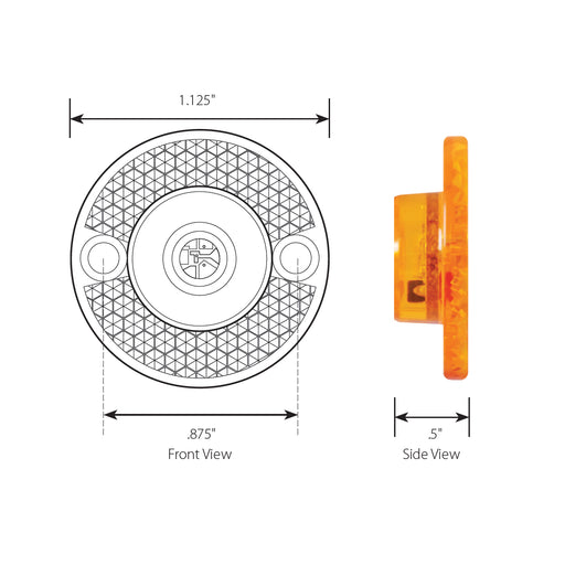 81781 1-1/8" Mini Surface Mount LED Light