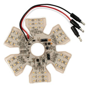 81795Ultra Thin Hex Air Cleaner Dual Color LED Light (RED/GREEN) AIR CLEANER LIGHT Tan