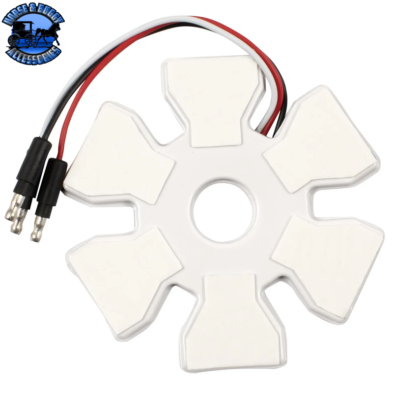 81794 Ultra Thin Hex Air Cleaner Dual Color LED Light (RED/BLUE)