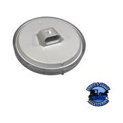 817KC-7 4" White LED Back-Up Light, Round, AMP, Grommet-Mount, Kit Gray