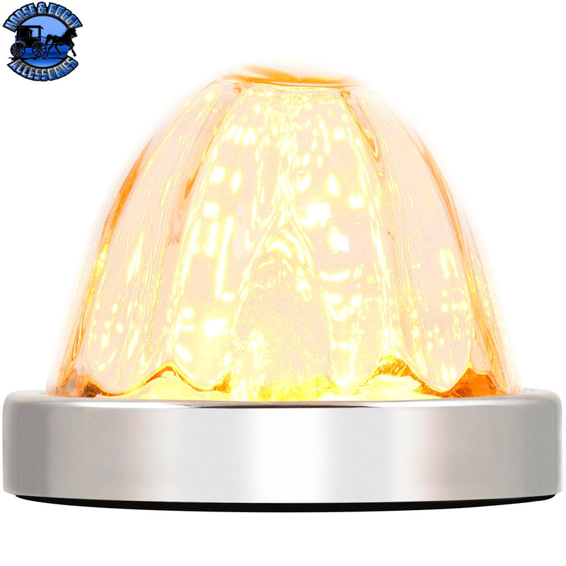 81862 Watermelon Glass LED Kit Amber/Clear | LED-Amber, Lens-Clear