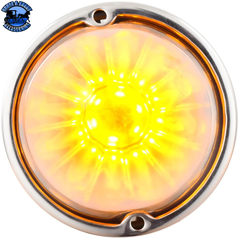 81862 Watermelon Glass LED Kit Amber/Clear | LED-Amber, Lens-Clear