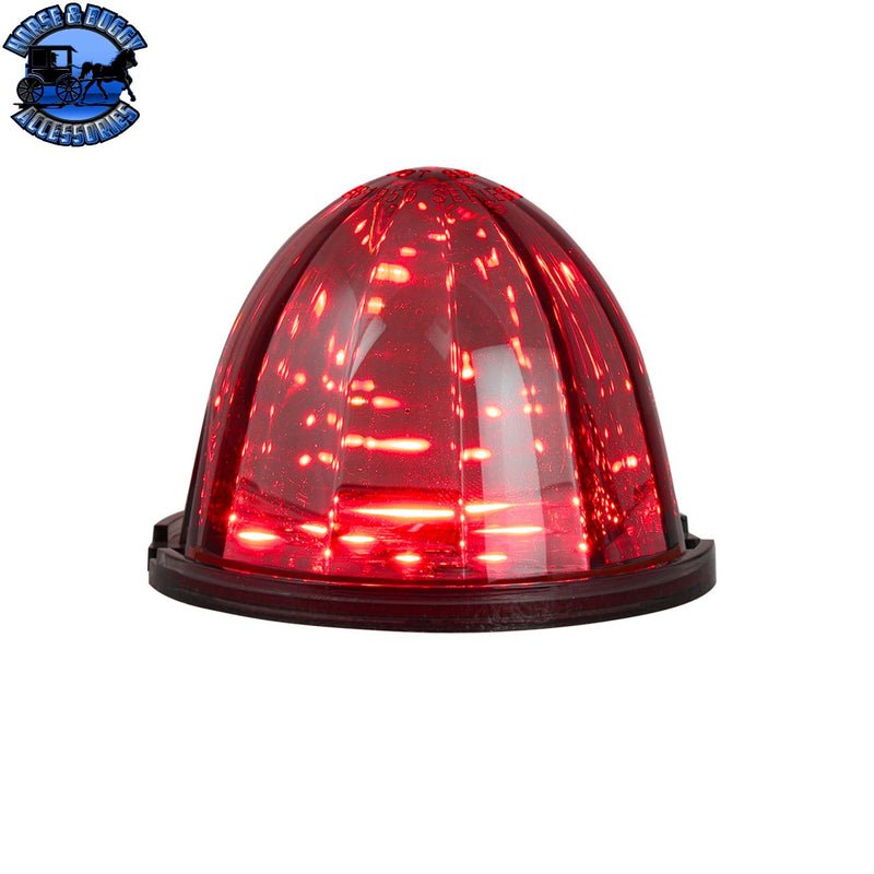 Classic Watermelon Surface Mount LED Light in Smoke Lens (CHOOSE COLOR)