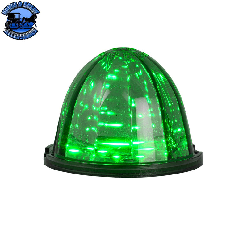 Classic Watermelon Surface Mount LED Light in Smoke Lens (CHOOSE COLOR)