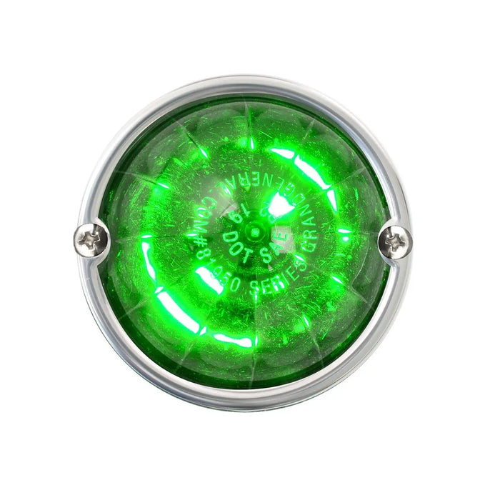 Forest Green Classic Watermelon Surface Mount LED Light in Smoke Lens (CHOOSE COLOR) Watermelon Light AMBER/SMOKE (LIGHT ONLY),RED/SMOKE (LIGHT ONLY),BLUE/SMOKE (LIGHT ONLY),GREEN/SMOKE (LIGHT ONLY),WHITE/SMOKE (LIGHT ONLY),AMBER/SMOKE (W/BEZEL),RED/SMOKE (W/BEZEL),BLUE/SMOKE (W/BEZEL),GREEN/SMOKE (W/BEZEL),WHITE/SMOKE (W/BEZEL)