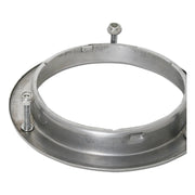 81969 Flange Mount Bezel with Hidden Studs for 4â€³ Round Light Slate Gray