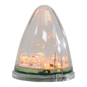 #81986 AMBER/CLEAR 19-LED WATERMELON LIGHT FOR GRAKON1K CAB (Light only no housing) watermelon sealed led Gray