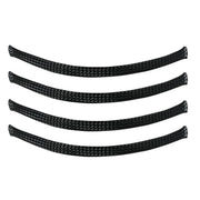 #82149  5" BLACK BRAIDED EXPANDABLE WIRE SLEEVING, SET OF 4PCS Black