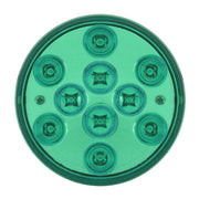 4" MEGA 10 PLUS GREEN 10 LED SEALED LIGHT 4" ROUND Medium Sea Green