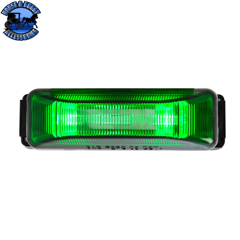 Medium Rectangular 2-Bulb Sealed Marker Light (CHOOSE COLOR)