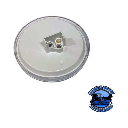 Gray 826C-7 4" White LED Back-Up Light, Round, Grommet-Mount