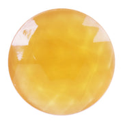 1-3/8" AMBER CRYSTAL JEWEL FOR DOME LIGHT amber Goldenrod