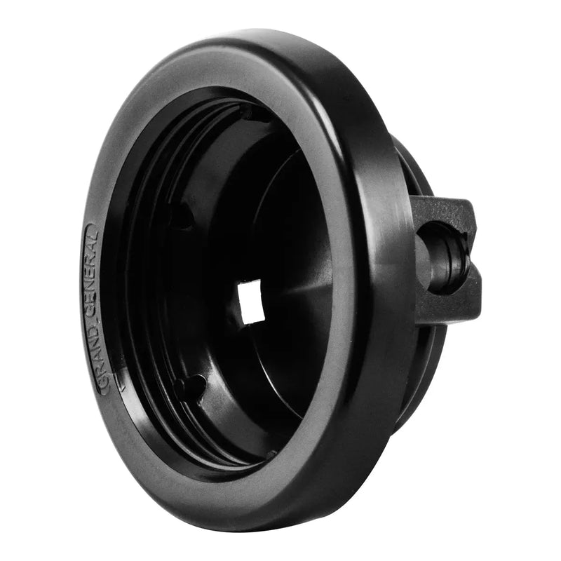 #82839 Closed Back Grommet for 2-1/2â€³ Round Light with Side Wire Opening grommet Black
