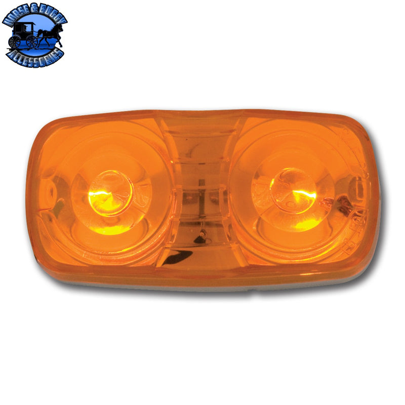 Tiger Eye (Double Bubble) Two-Bulb Marker Light (CHOOSE COLOR)