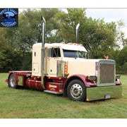 #GO-0000-06-UST 18'' ROLLED EDGE BLIND MOUNT BLANK BUMPER bumper Dim Gray