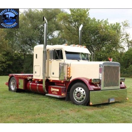 #GO-0000-06-UST 18'' ROLLED EDGE BLIND MOUNT BLANK BUMPER bumper Dim Gray