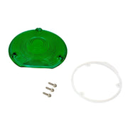 4" GREEN CLASSIC GLASS LENS FOR COMBINATION LIGHT 4" LENS Beige